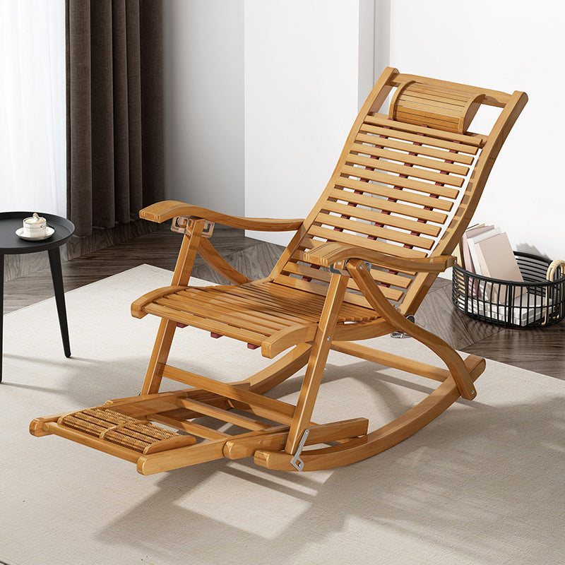 Traditional Rocking Chair Solid Wood Plain Indoor Rocker Chair Khaki Clearhalo 'Chairs & Seating' 'furn' 'furn_rocking_chairs' 'Furniture' 'Living Room Furniture' 'Rocking Chairs' 'rocking_chairs' 6012817
