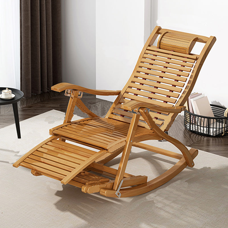 Traditional Rocking Chair Solid Wood Plain Indoor Rocker Chair Dark Khaki Clearhalo 'Chairs & Seating' 'furn' 'furn_rocking_chairs' 'Furniture' 'Living Room Furniture' 'Rocking Chairs' 'rocking_chairs' 6012819