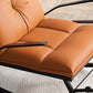 Modern Rocker Upholstered Button-Tufted Reclining Rocking Accent Chair