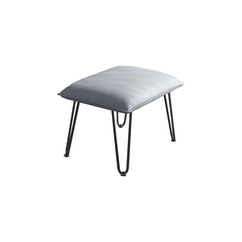 Zeitgenössischer Schaukelstuhl Baumwollpolsterte Tufted Flügelstuhl Rücken Baby Schaukelstuhl