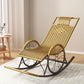 Modern Wicker Rocking Chair Brown Water Resistant Rocker for Living Room Clearhalo 'Chairs & Seating' 'furn' 'furn_rocking_chairs' 'Furniture' 'Living Room Furniture' 'Rocking Chairs' 'rocking_chairs' 6013058