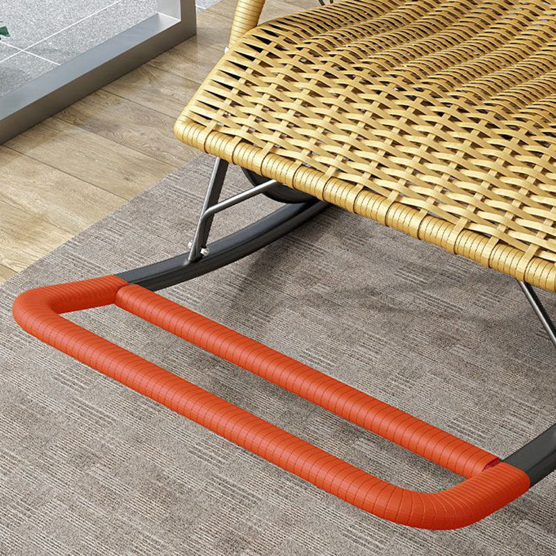 Modern Wicker Rocking Chair Brown Water Resistant Rocker for Living Room Clearhalo 'Chairs & Seating' 'furn' 'furn_rocking_chairs' 'Furniture' 'Living Room Furniture' 'Rocking Chairs' 'rocking_chairs' 6013069