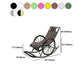 Modern Spindle Rattan Rocking Chair Metal Frame Wheel Handrail Design Rocker Chair Clearhalo 'Chairs & Seating' 'furn' 'furn_rocking_chairs' 'Furniture' 'Living Room Furniture' 'Rocking Chairs' 'rocking_chairs' 6013147