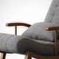 Mid Century Fabric Rocking Chair with Pillow Textured Rocker Chair for Living Room Clearhalo 'Chairs & Seating' 'furn' 'furn_rocking_chairs' 'Furniture' 'Living Room Furniture' 'Rocking Chairs' 'rocking_chairs' 6013204