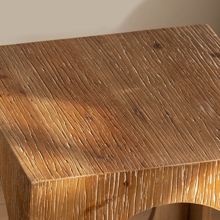 French Country Geometric Wood Coffee Table Distressed Wood Cocktail Table Clearhalo 'Coffee & Accent Tables' 'Coffee Tables' 'coffee_tables' 'furn' 'furn_coffee_tables' 'Furniture' 'Living Room Furniture' 6013644