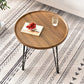 3 Legs Round Coffee Table Wooden Coffee Table in Brown Modern Style Clearhalo 'Coffee & Accent Tables' 'Coffee Tables' 'coffee_tables' 'furn' 'furn_coffee_tables' 'Furniture' 'Living Room Furniture' 6013663