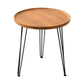 3 Legs Round Coffee Table Wooden Coffee Table in Brown Modern Style Clearhalo 'Coffee & Accent Tables' 'Coffee Tables' 'coffee_tables' 'furn' 'furn_coffee_tables' 'Furniture' 'Living Room Furniture' 6013664