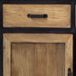 Industrial Natural Solid Wood Cabinet with Shelf and 2 Doors Clearhalo 'Cabinets & Chests' 'cabinets_chests' 'furn' 'furn_cabinets_chests' 'Furniture' 'Living Room Furniture' 6013822