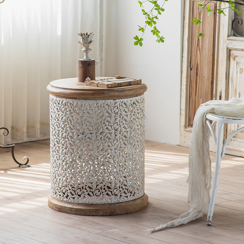 Tavolino in campagna francese in campagna tavolino in legno massiccio