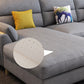 Linnen slipcovered sectional flard arm sectional met opslag