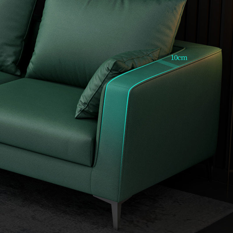 Sectivo de almohada de brazo cuadrado de 4 plazas de 4 plazas