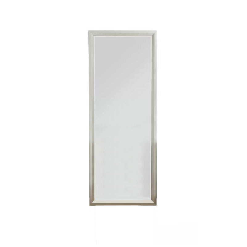 Sliver Glass Vanity Set 15.74" Wide Make-up Vanity with 6 Storage Drawers Clearhalo 'Bedroom Furniture' 'furn' 'furn_makeup_vanities' 'Furniture' 'Makeup Vanities' 'makeup_vanities' 6014178