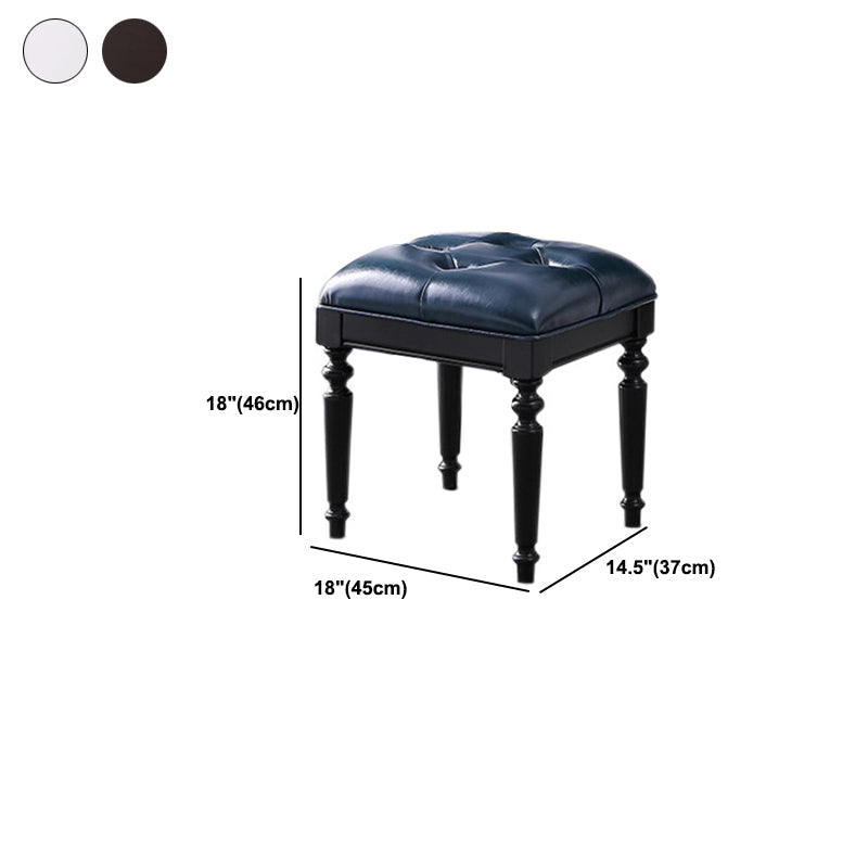 15,74 "set di vanità di betulla larga con vanità per il trucco delle feci con cassetto e specchio