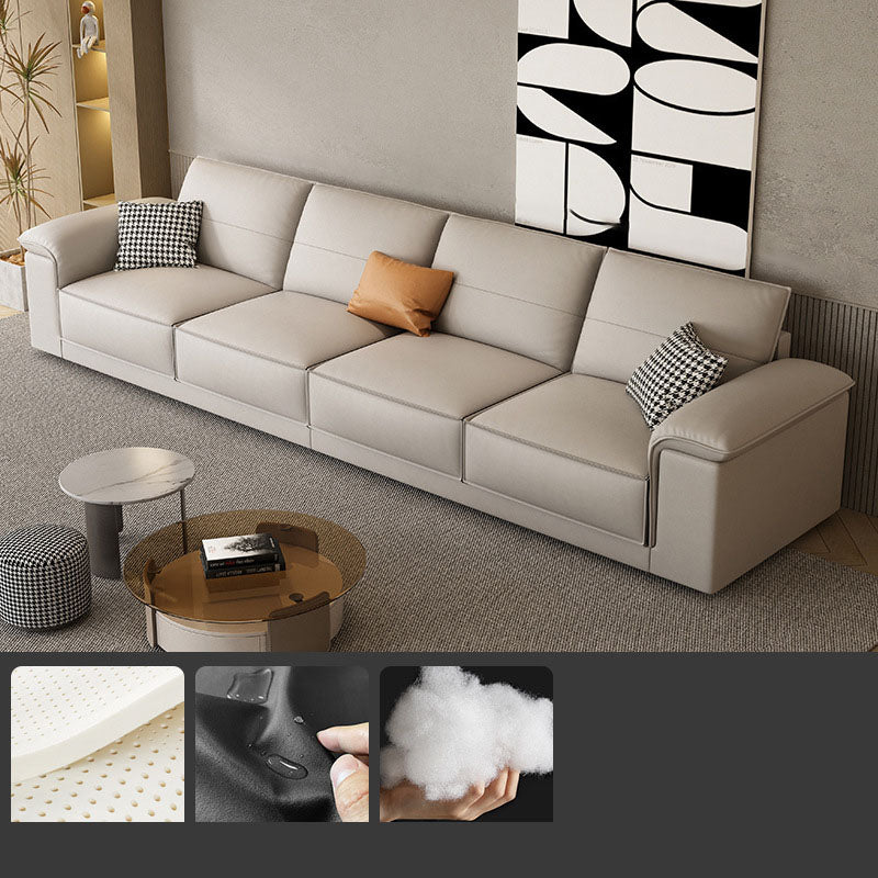 Contemporain 35,4 "H Faux Tox Pillow Top Top Bras pour le salon