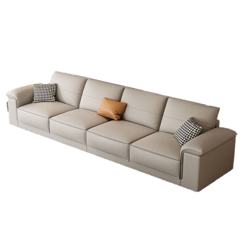 Contemporain 35,4 "H Faux Tox Pillow Top Top Bras pour le salon