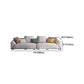 Modernism Tuxedo Arm Sofa Stain Resistant Fabric Sofa in Gray Clearhalo 'furn' 'furn_sofas' 'Furniture' 'Living Room Furniture' 'Sofa' 'sofas' 6014491