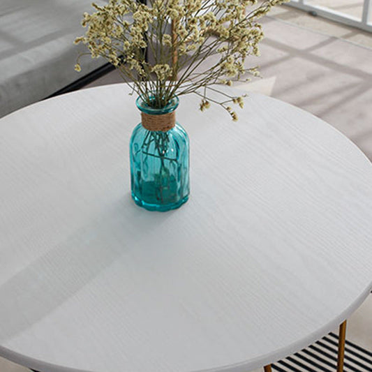 Tavolo da gamba contemporaneo a 3 gambe tavolino tondo laterale per soggiorno