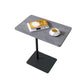 Modernistic Rectangular End Table Metal C Side Table for Bedside