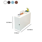 23,62 "Table de bout de style contemporain de style contemporain table d'accent latéral canapé en bois