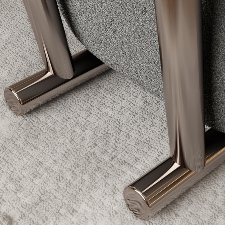 Wool Armless Chair with Tight Back 36.61" Wide Chair for Living Room Clearhalo 'Accent Chairs' 'accent_chairs' 'Chairs & Seating' 'furn' 'furn_accent_chairs' 'Furniture' 'Living Room Furniture' 6014999