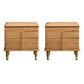 Solid Wood Nightstand Legs Included Accent Table Nightstand with Drawers https: res.litfad.com site img item 2022 09 21 6015124 1200x1200.jpg 2 Piece Set Clearhalo 'Bedroom Furniture' 'furn' 'furn_night_stand' 'Furniture' 'night_stand' 'Nightstands' 6015130