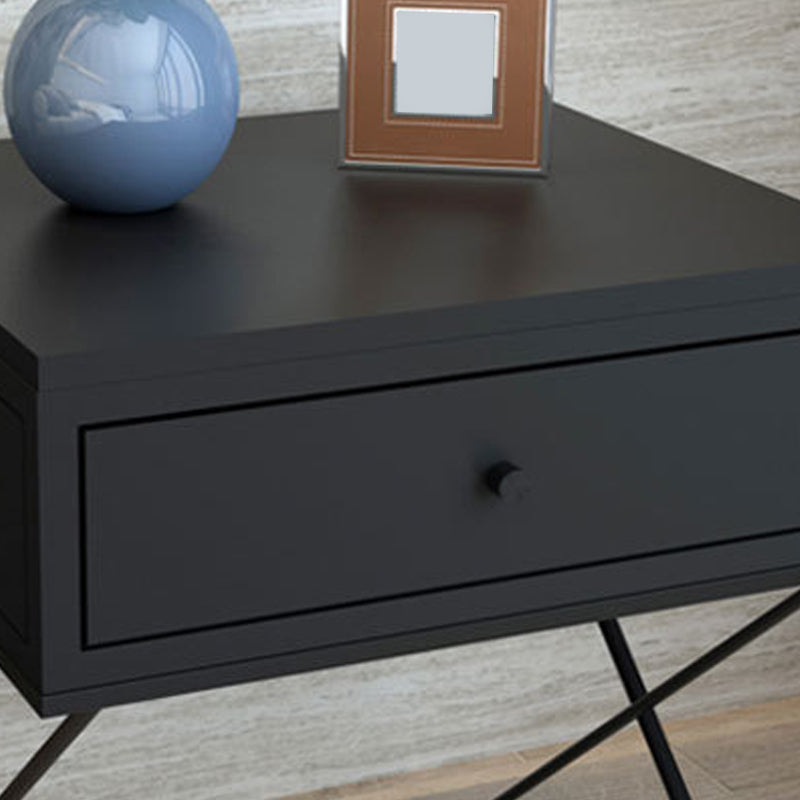 Table de nuit moderne 1 tire-dessin table de nuit pour le salon, 18 "W x 20" H