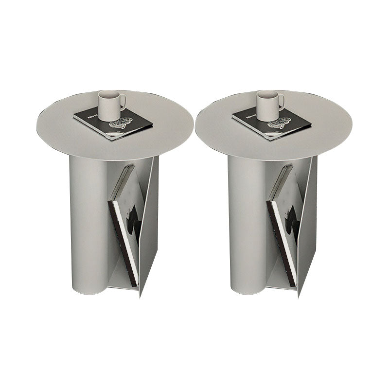 Moderno mobile da comodino per tavolo da notte in metallo per camera da letto