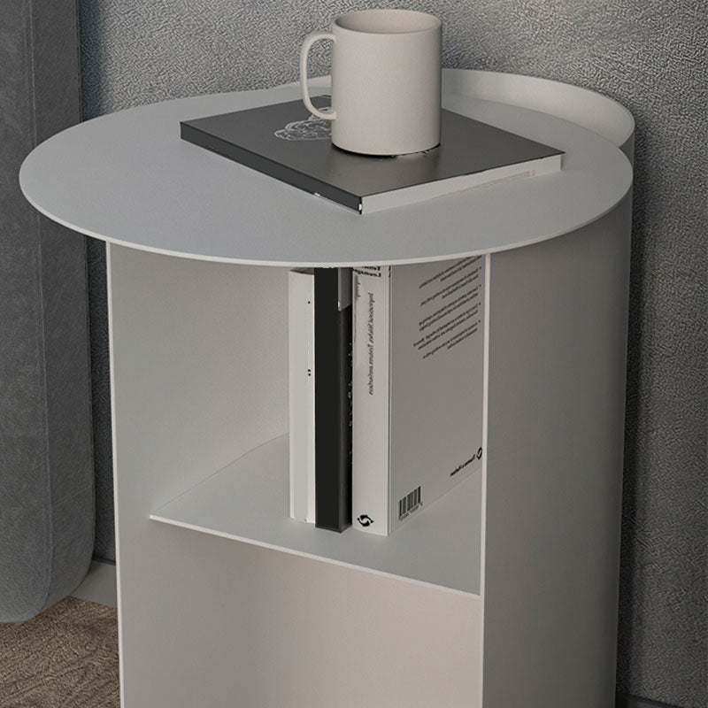 Comodino in metallo mobile moderno per scaffali, 18 "l x 15" w x 20 "h