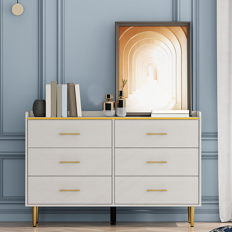16.5-inch W Storage Chest Modern Storage Chest Dresser with 4/5/6 Drawers 6 Clearhalo 'Bedroom Furniture' 'Dressers & Chests' 'dressers_chests' 'furn' 'furn_dressers_chests' 'Furniture' 6015461