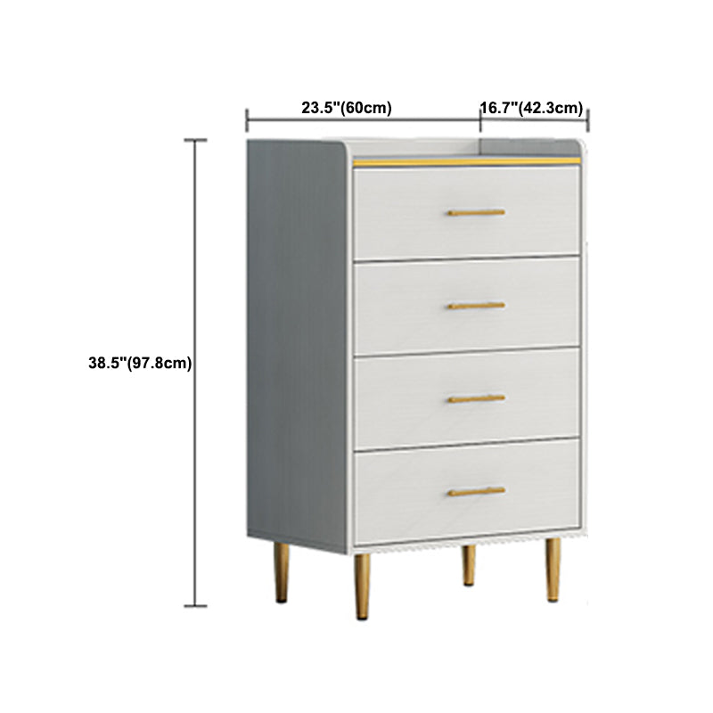16.5-inch W Storage Chest Modern Storage Chest Dresser with 4/5/6 Drawers Clearhalo 'Bedroom Furniture' 'Dressers & Chests' 'dressers_chests' 'furn' 'furn_dressers_chests' 'Furniture' 6015471