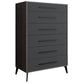 15.6-inch Width Storage Chest Ultra-Modern Dresser with 4/5/6 Drawers 6 Clearhalo 'Bedroom Furniture' 'Dressers & Chests' 'dressers_chests' 'furn' 'furn_dressers_chests' 'Furniture' 6015476