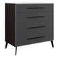 15.6-inch Width Storage Chest Ultra-Modern Dresser with 4/5/6 Drawers Clearhalo 'Bedroom Furniture' 'Dressers & Chests' 'dressers_chests' 'furn' 'furn_dressers_chests' 'Furniture' 6015481