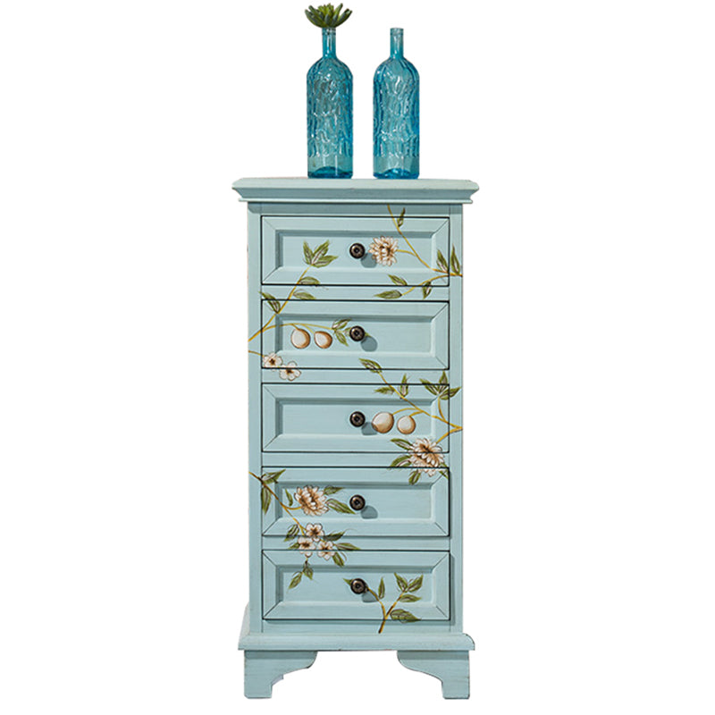 Vaste houten dressoir Amerikaan traditionele opbergkist met 5/7 laden