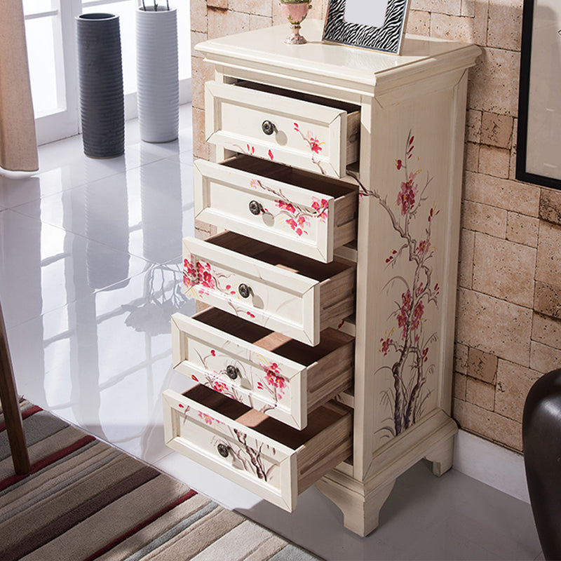 Vaste houten dressoir Amerikaan traditionele opbergkist met 5/7 laden