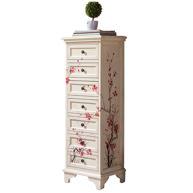 Vaste houten dressoir Amerikaan traditionele opbergkist met 5/7 laden