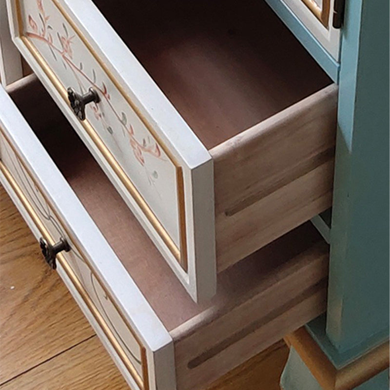 Nautical Wooden Storage Chest Bedroom Horizontal Chest with 3 Drawers Clearhalo 'Bedroom Furniture' 'Dressers & Chests' 'dressers_chests' 'furn' 'furn_dressers_chests' 'Furniture' 6015933