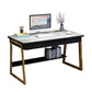 30" H Office Desk Rectangular Writing Desk with File Cabinet 47"L x 24"W x 30"H Black Clearhalo 'furn' 'furn_office_desk' 'Furniture' 'Office Desks' 'Office Furniture' 'office_desk' 6019071