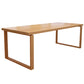 Contemporary Pine Writing Desk 29.52" H Natural Office Desk for Home