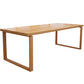 Contemporary Pine Writing Desk 29.52" H Natural Office Desk for Home