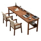 Modern Wood Writing Writing Desk 21.65 "de ancho Wood Wood Desk para el hogar