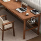 Modern Wood Writing Writing Desk 21.65 "de ancho Wood Wood Desk para el hogar