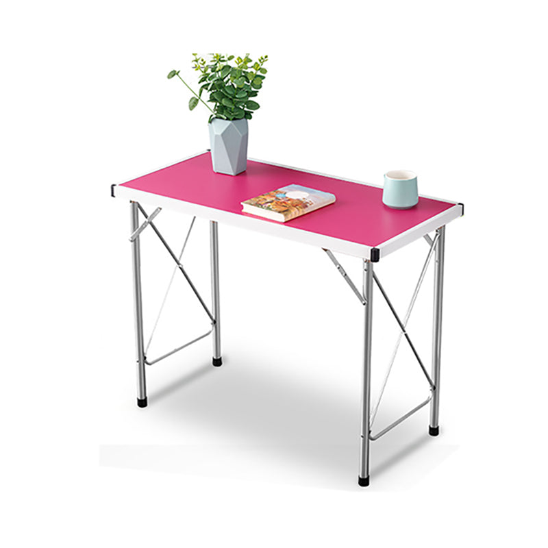 Hedendaags schrijfbureau voor kantoor 28 "H rechthoekig bureau in rood/blauw/wit