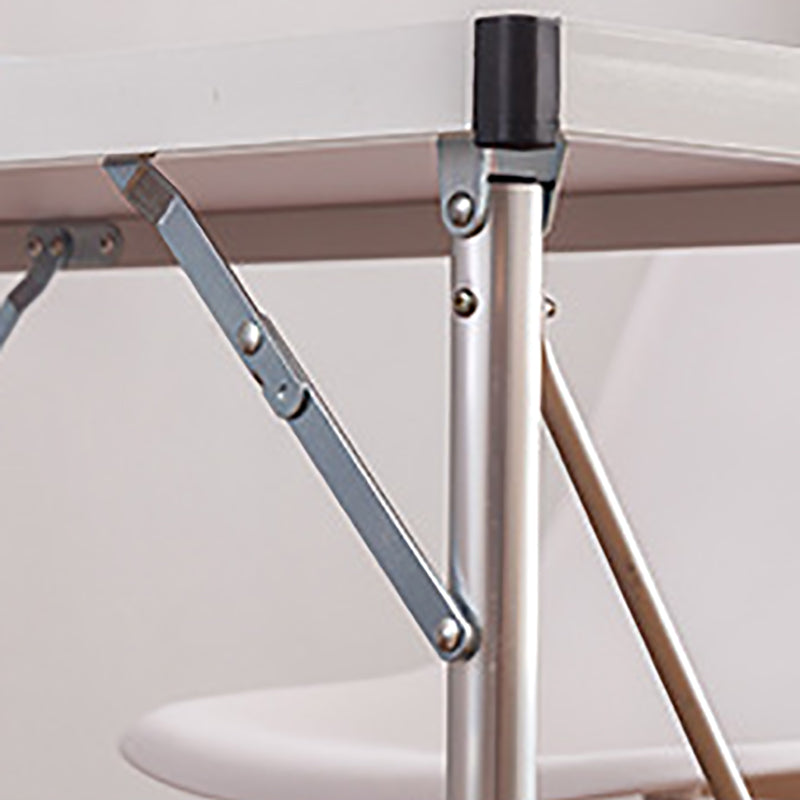 Hedendaags schrijfbureau voor kantoor 28 "H rechthoekig bureau in rood/blauw/wit