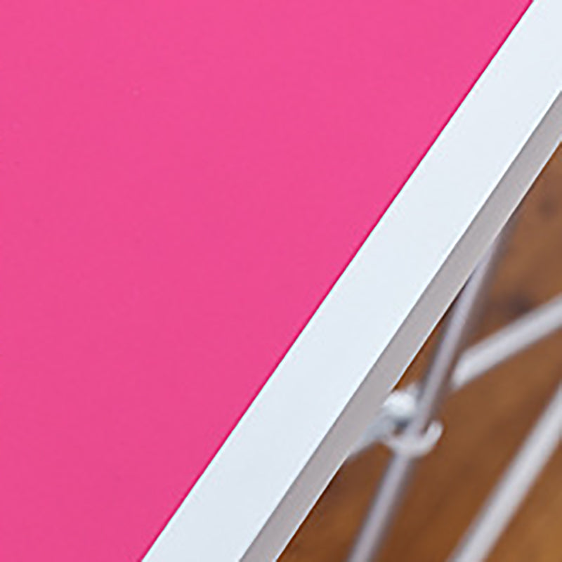 Hedendaags schrijfbureau voor kantoor 28 "H rechthoekig bureau in rood/blauw/wit