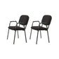Contemporary Fabric Ergonomic Office Chair Mid-Back Conference Chair 2 Piece Set Clearhalo 'furn' 'furn_office_chair' 'Furniture' 'Office Chairs' 'Office Furniture' 'office_chair' 6019609