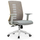 Contemporary Arm Chair Adjustable Seat Height Fixed Arms Office Chair Grey 1 Piece Clearhalo 'furn' 'furn_office_chair' 'Furniture' 'Office Chairs' 'Office Furniture' 'office_chair' 6019642