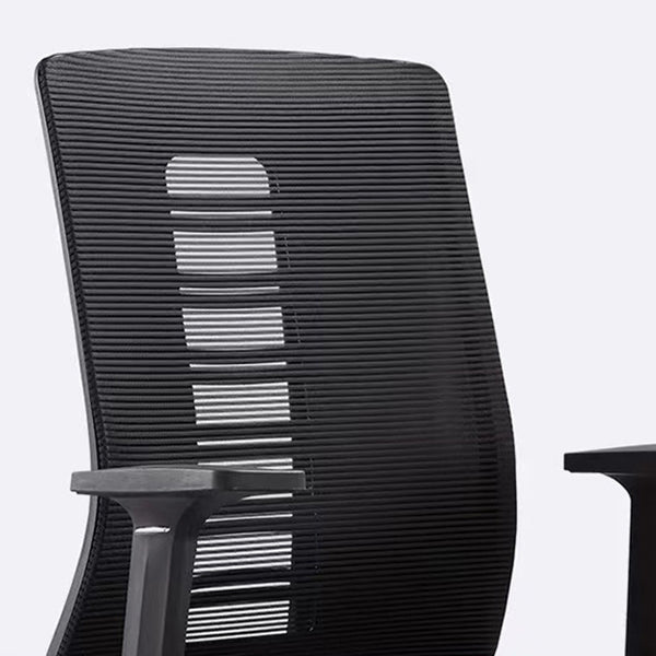 Contemporary Arm Chair Adjustable Seat Height Fixed Arms Office Chair Clearhalo 'furn' 'furn_office_chair' 'Furniture' 'Office Chairs' 'Office Furniture' 'office_chair' 6019655