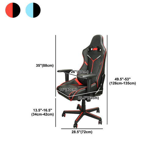 Silla de computadora ergonómica alta contemporánea con mecanismo de inclinación silla de tareas