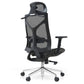 29-inch brede moderne bureaustoel, zwart gestoffeerde bureaustoel