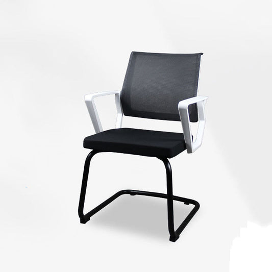 Conferencia de microfibra de oficina contemporánea sin ruedas Conferencia de microfibra